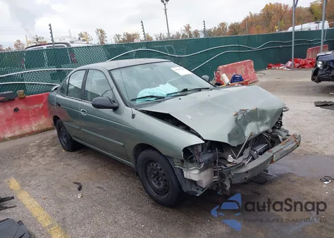 2005 Nissan Sentra 1.8S z USA, uszkodzony, nr VIN 3N1CB51D15L492069